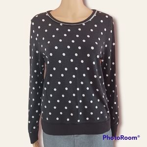 Kate Spade Dream a Little Dream Polka Dot Pajama Top